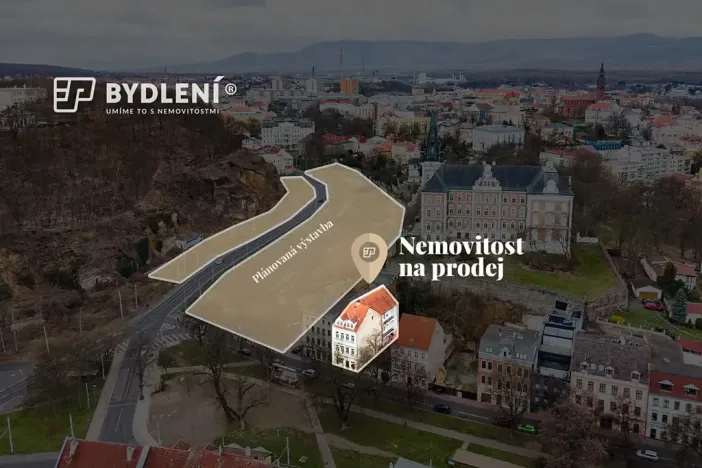 Prodej činžovního domu, Teplice, U Kamenných lázní, 388 m2