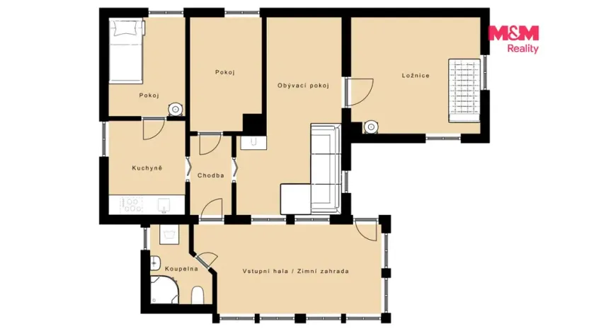 Prodej rodinného domu, Kašperské Hory, Zahrádkářů, 91 m2