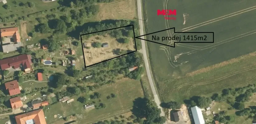 Prodej pozemku pro bydlení, Milenov, 1415 m2