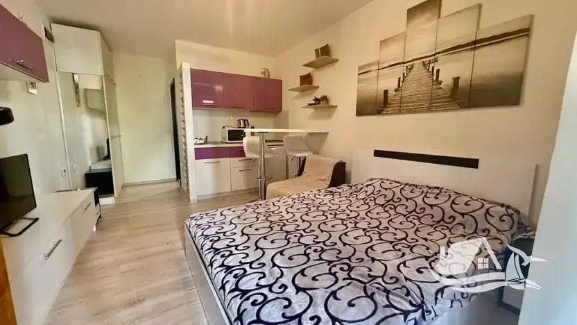 Prodej bytu 1+kk, Nesebar, Bulharsko, 30 m2