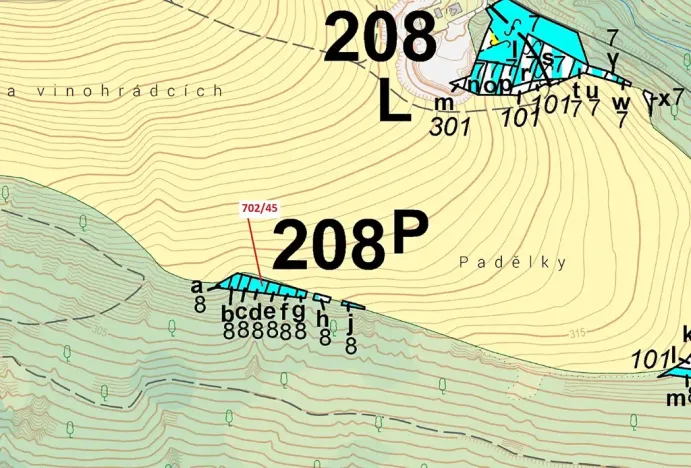 Dražba lesa, Čučice, 103 m2