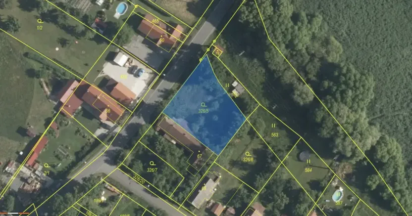 Prodej pozemku, Kopidlno - Mlýnec, 839 m2