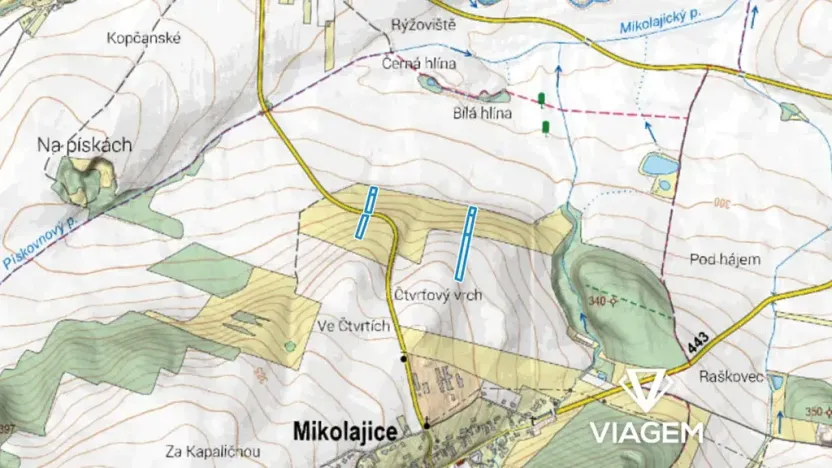 Prodej podílu pole, Mikolajice, 2677 m2
