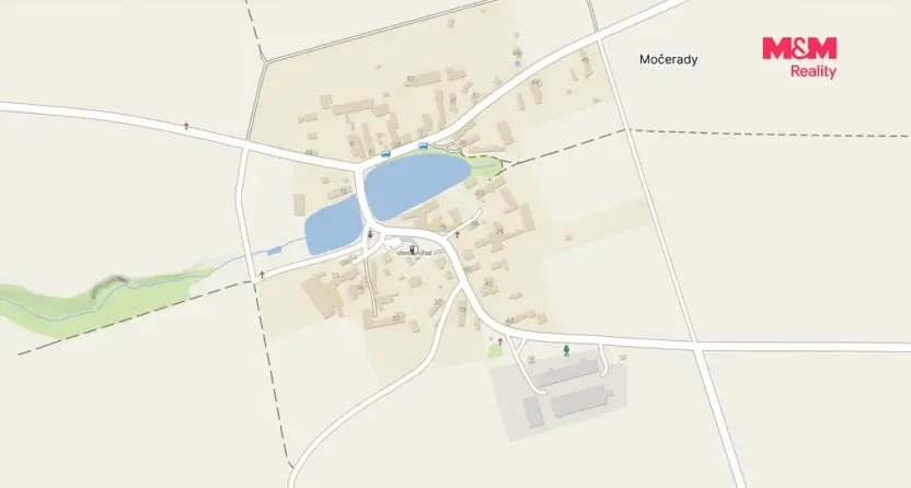 Prodej pozemku pro bydlení, Močerady, 566 m2