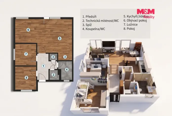 Prodej rodinného domu, Herink, Dlouhá, 83 m2