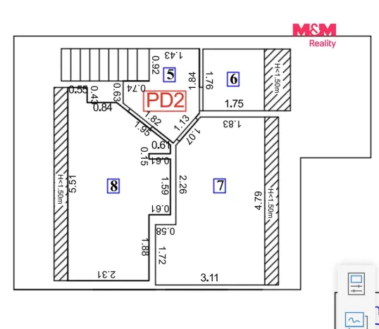 Prodej rodinného domu, Přelouč, B. Němcové, 141 m2