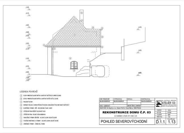 Prodej rodinného domu, Zahrádky, 47 m2