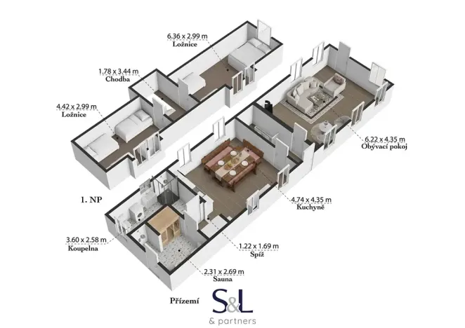 Prodej chalupy, Hřensko, 106 m2