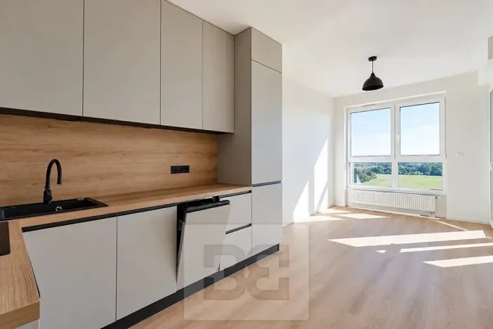 Pronájem bytu 2+kk, Praha - Černý Most, Arnošta Valenty, 39 m2