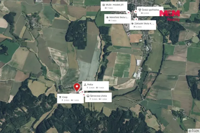 Prodej pozemku pro bydlení, Šárovcova Lhota, 1403 m2