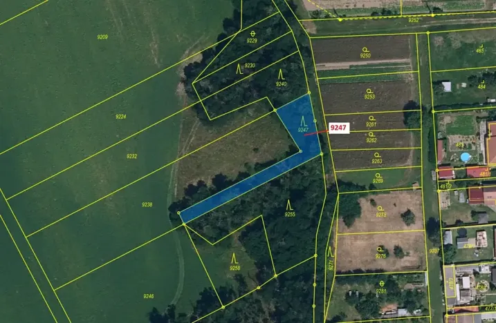 Dražba lesa, Oleksovice, 550 m2