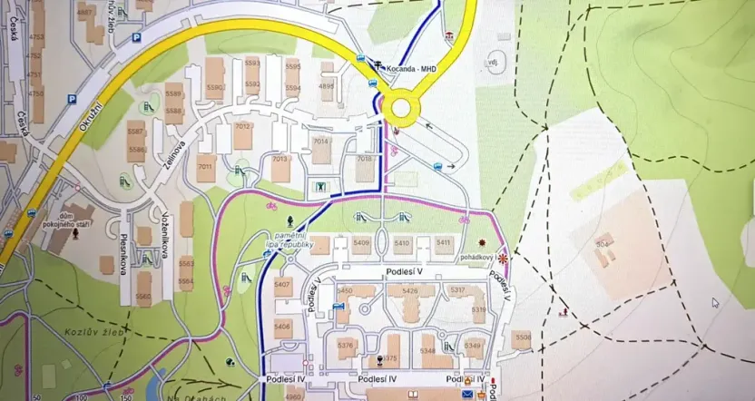 Pronájem bytu 1+1, Zlín, Podlesí V, 36 m2