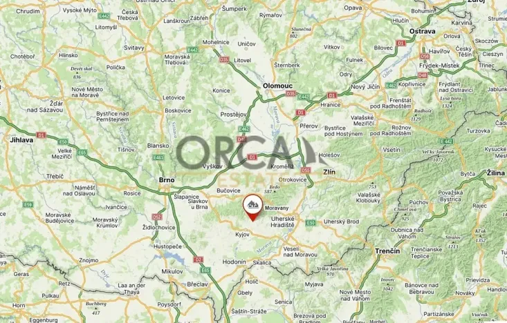Prodej pole, Moravany, 575 m2