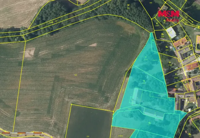 Prodej zemědělské usedlosti, Bečváry - Horní Jelčany, 90 m2