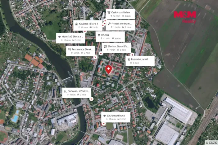 Prodej bytu 3+1, Břeclav, Kpt. Jaroše, 93 m2