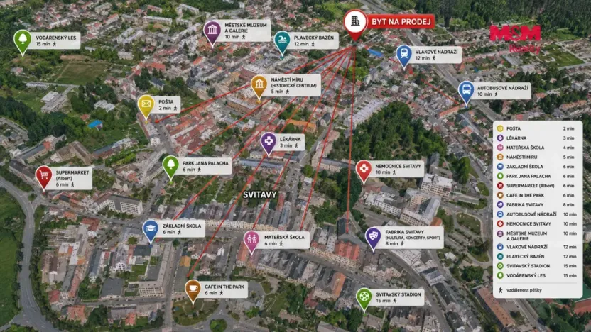 Prodej bytu 2+kk, Svitavy - Předměstí, Říční, 60 m2