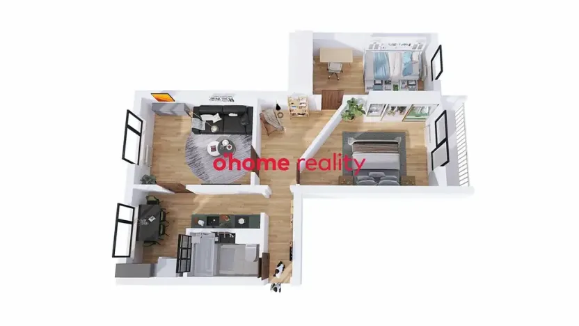 Prodej bytu 3+1, Olomouc, Schweitzerova, 70 m2