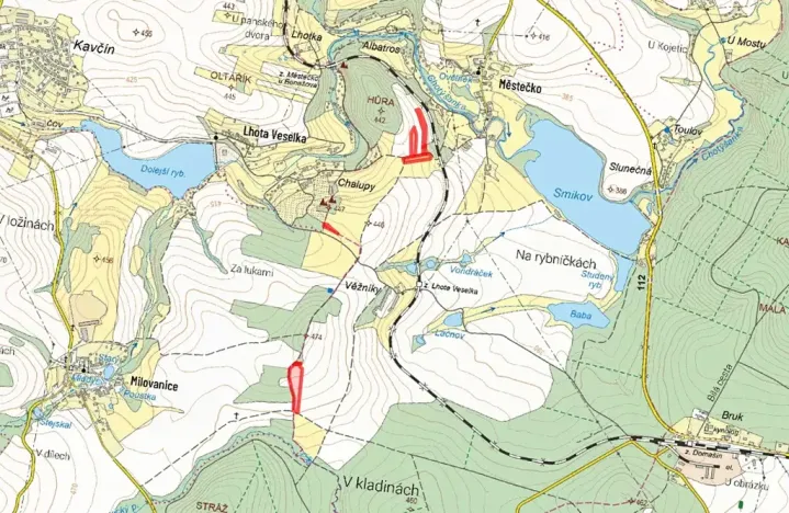 Prodej pole, Chotýšany, 13942 m2