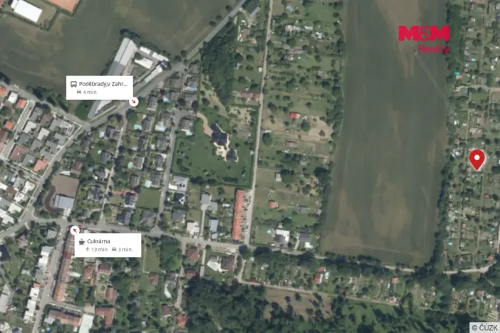 Prodej chaty, Poděbrady, Ovocná, 20 m2