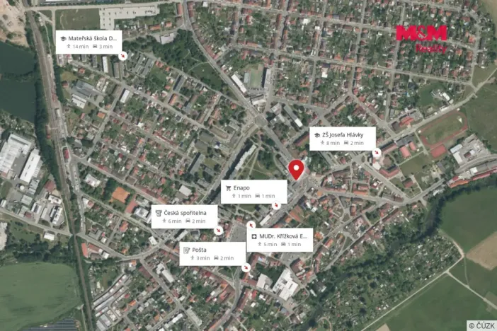 Pronájem bytu 2+1, Přeštice, Tř. 1. máje, 52 m2