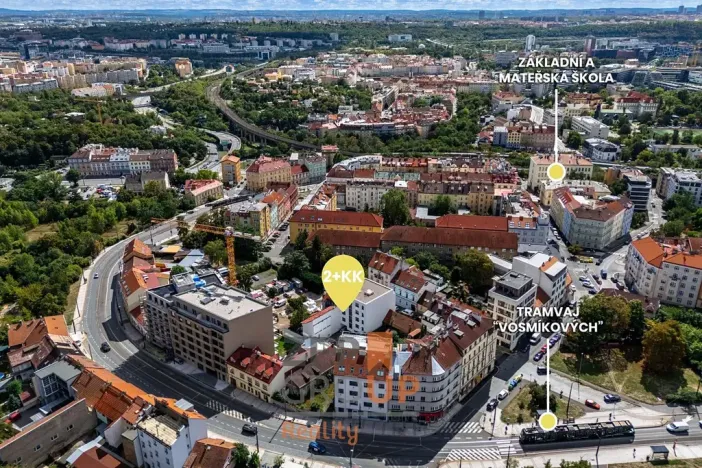 Prodej bytu 2+kk, Praha - Libeň, Braunerova, 54 m2