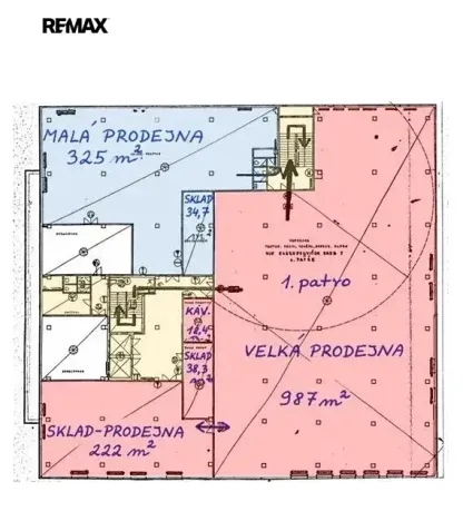 Pronájem obchodního prostoru, Štětí, Obchodní, 460 m2