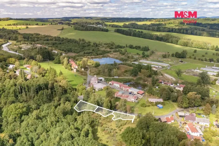 Prodej zahrady, Krajková - Dolina, 316 m2