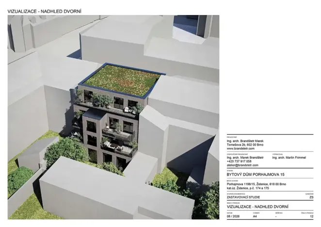 Prodej rodinného domu, Brno, Porhajmova, 300 m2