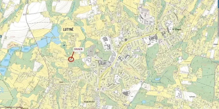 Dražba pozemku, Orlová, 152 m2