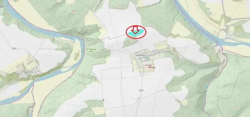 Prodej lesa, Kladruby nad Labem, 11916 m2