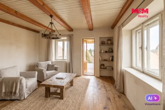Prodej rodinného domu, Holubice, Na Návsi, 61 m2