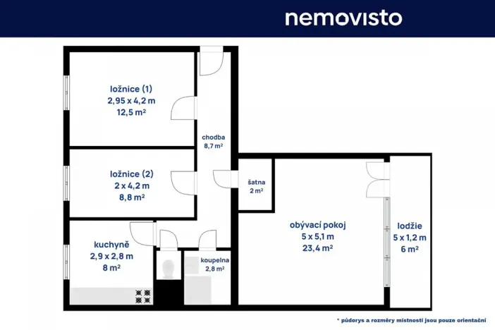 Prodej bytu 3+1, Ostrava, Živičná, 68 m2