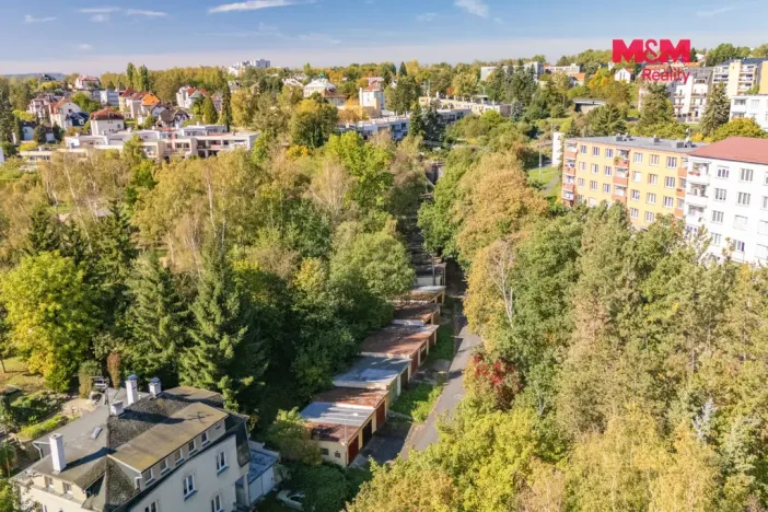 Prodej garáže, Karlovy Vary - Bohatice, 16 m2