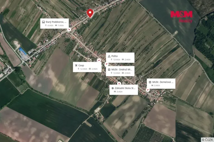 Prodej rodinného domu, Starý Poddvorov, 77 m2