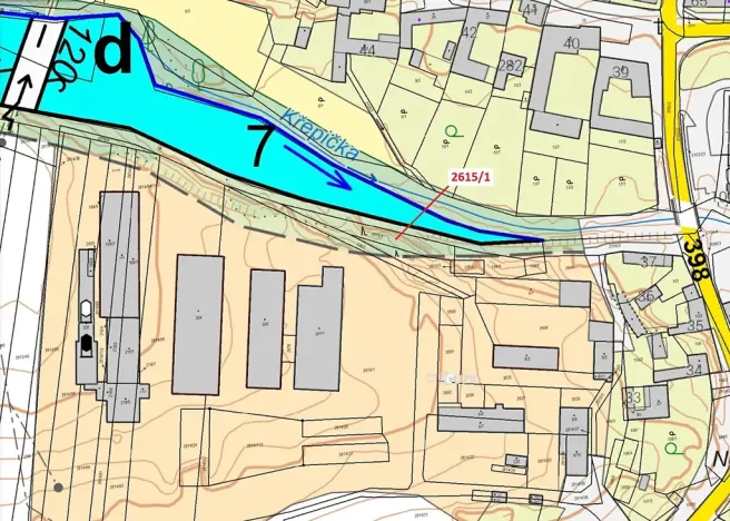 Dražba lesa, Horní Dunajovice, 478 m2