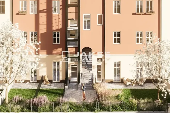 Pronájem bytu 2+kk, Praha - Smíchov, Grafická, 35 m2