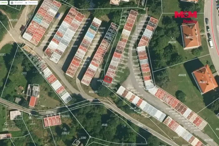 Prodej garáže, Jihlava, Evžena Rošického, 21 m2