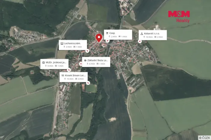 Prodej bytu 4+kk, Lochovice, 64 m2