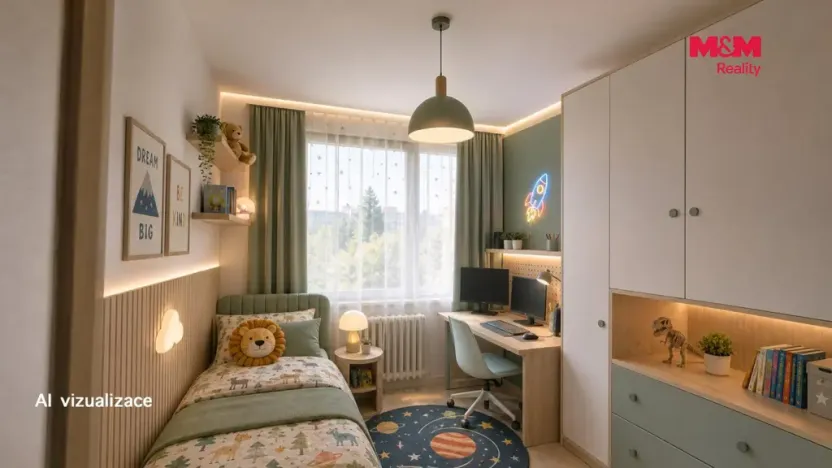 Prodej bytu 3+1, Praha - Střížkov, Rumburská, 56 m2