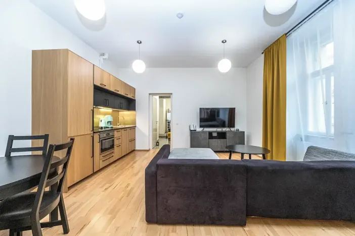 Prodej bytu 2+kk, Praha - Nové Město, Tyršova, 53 m2