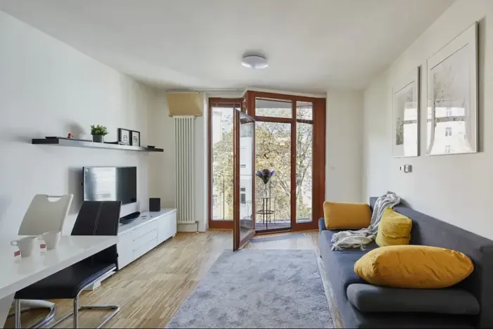 Pronájem bytu 2+kk, Praha - Vinohrady, Balbínova, 42 m2
