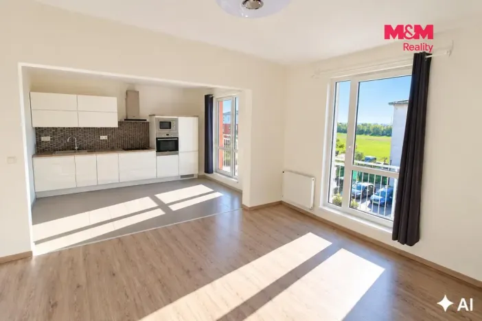 Pronájem bytu 1+kk, Praha - Horní Počernice, Markupova, 38 m2