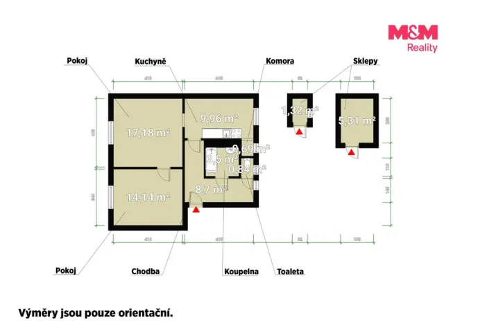 Prodej bytu 2+1, Plzeň - Doubravka, Mohylová, 56 m2