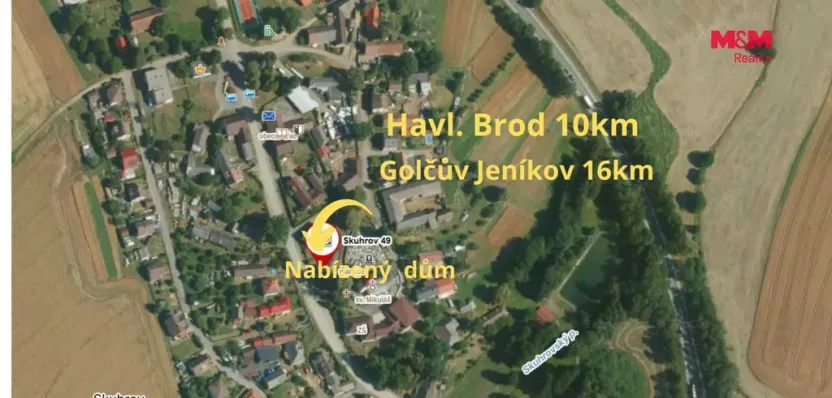 Prodej rodinného domu, Skuhrov, 100 m2