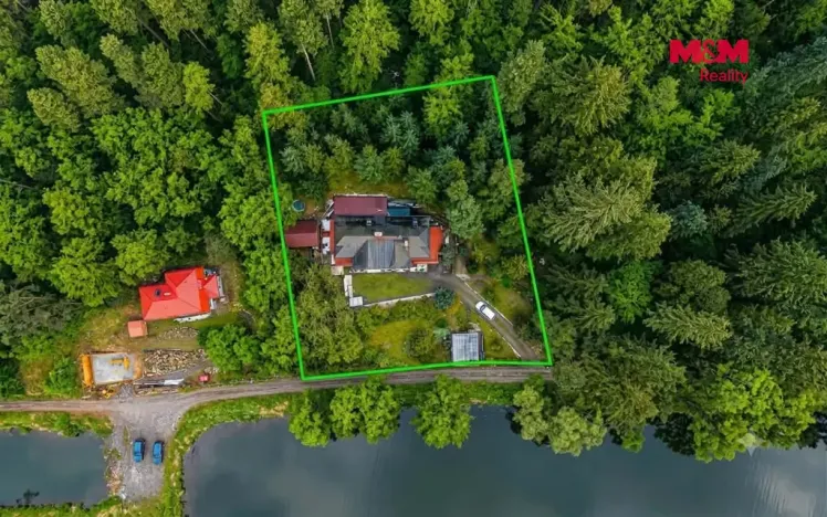 Prodej rodinného domu, Mnichovice - Božkov, Nad rybníkem, 312 m2