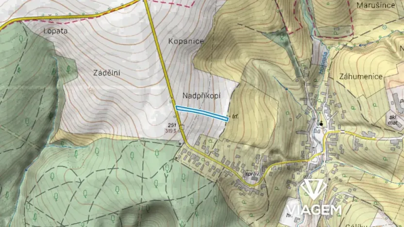 Prodej podílu pole, Dobrkovice, 1286 m2