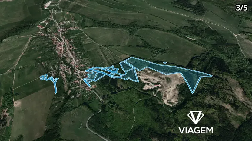 Prodej podílu lesa, Bojkovice, 3318 m2
