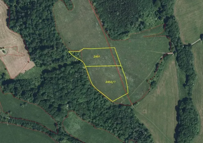 Prodej pole, Mírová pod Kozákovem - Vesec, 14714 m2