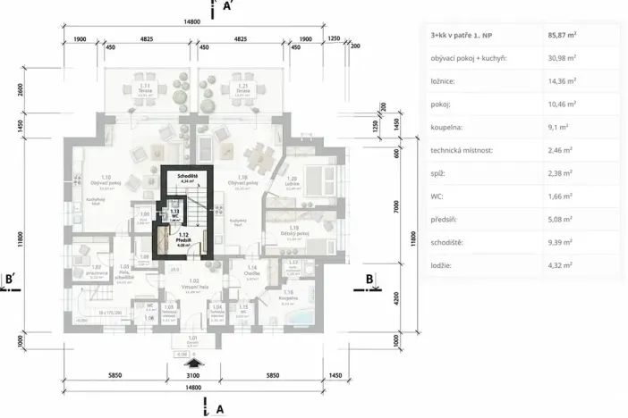 Prodej rodinného domu, Horoušany, K Višňovce, 338 m2