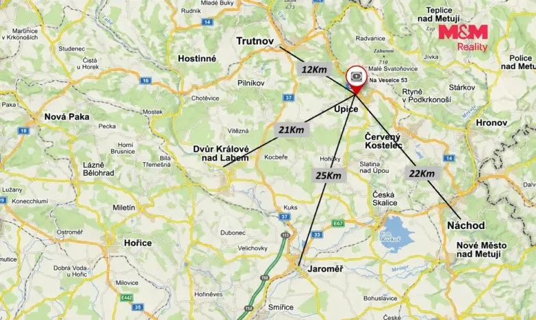 Prodej bytu 3+kk, Úpice, Svornosti, 170 m2
